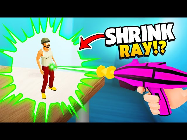 Shrinking People with the SHRINK RAY To Steal Everything in their House! - The Break-in