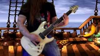 Donkey Kong Country - King K.Rool´s theme (Gang-Plank Galleon) on guitar chords