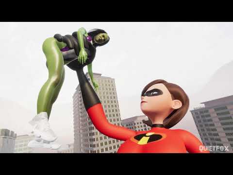 She-Hulk VS  Elastigirl