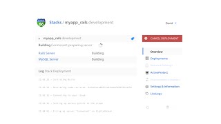 Celebrity Deploying a Rails Application with Cloud 66 Profile