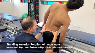 MSK2 SIJ Standing Lateral Flexion   Anterior Pelvic Tilt