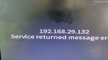 hikvision ip camera onvif setup | service returned message error