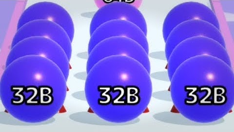 Ball Run 2048 Infinity Mode Android iOS Gameplay Part - 22 | Ball run infinity Gameplay