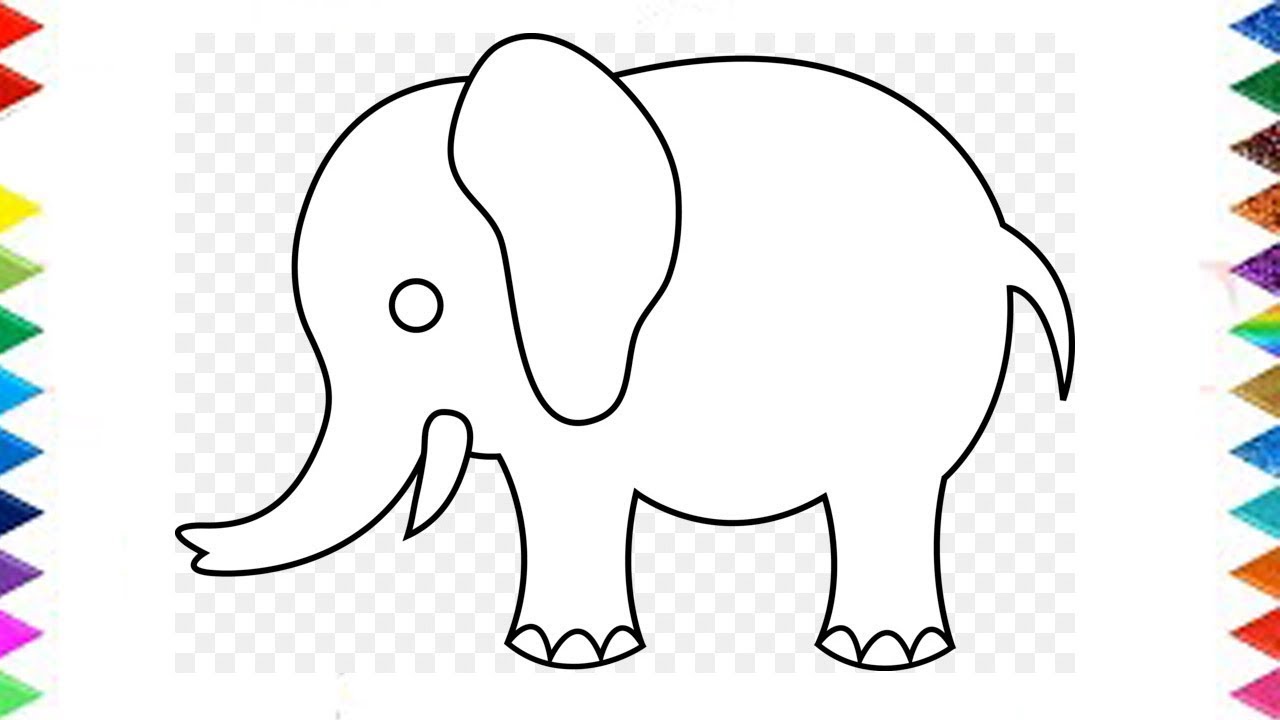 How to Draw an Asian Elephant