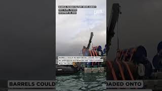 Taiwan Deploys Explosive Barrels At River Mouth After Chinas Drills Encircle Island