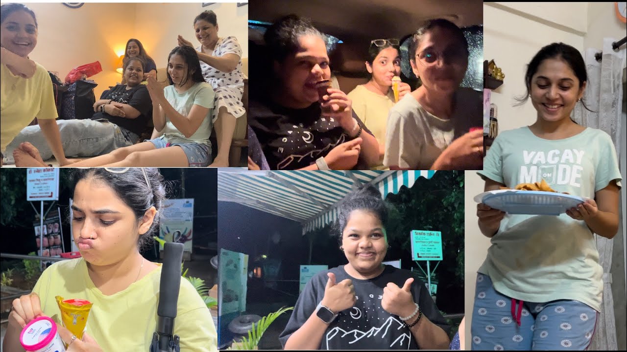 Early friendships day celebration | food babies | night out | ice cream treat |30 July 2023