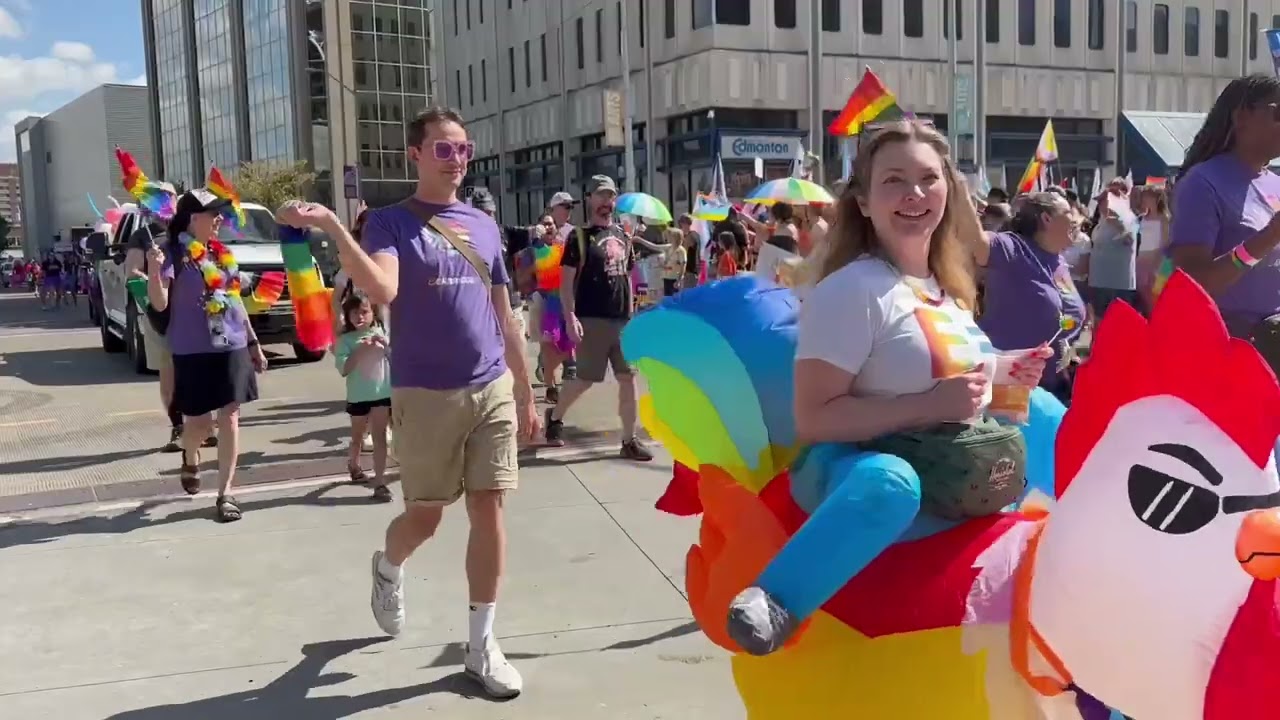 Edmonton Pride Parade & Trans March 2025