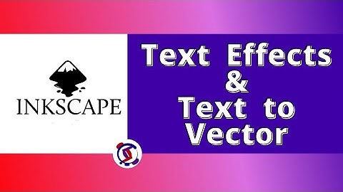Inkscape Text Effect Inkscape Text Style Color Inkscape Text Vector Text Stroke Outline Cut Design