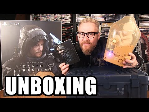 DEATH STRANDING COLLECTORS EDITION UNBOXING - Happy Console Gamer