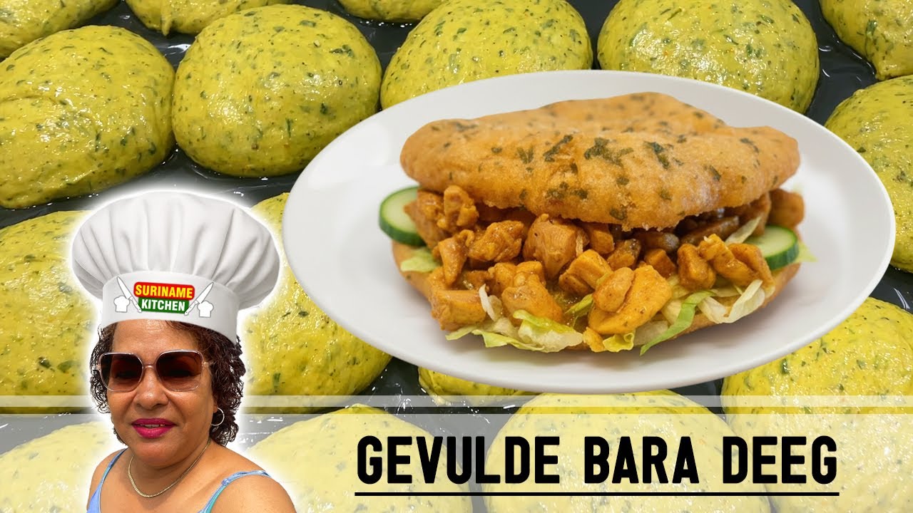 Surinaamse Keuken Gevulde Bara Deeg: Perfect Bara Deeg & Krokant Bakken Uitgelegd
