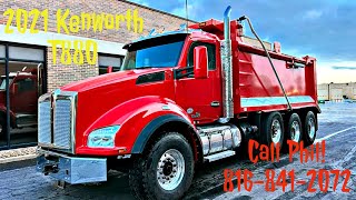 2021 Kenworth T880 Tri Axle Dump Truck w/ Cummins for Sale!
