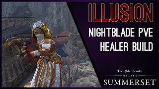 Magicka Nightblade Healer 'Illusion' - Summerset Chapter ESO