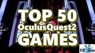 【Oculus Quest 2】Top 50 ランキング【オキュラスクエスト2】