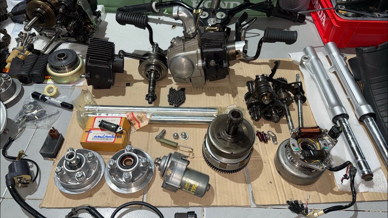 Phụ Tùng Dream Thái tháo xe Đẹp 🔥Cùi dĩa Dream Thái ,cuộn lửa Dream Tồn , Đồ Máy Dream Thái ..,vv