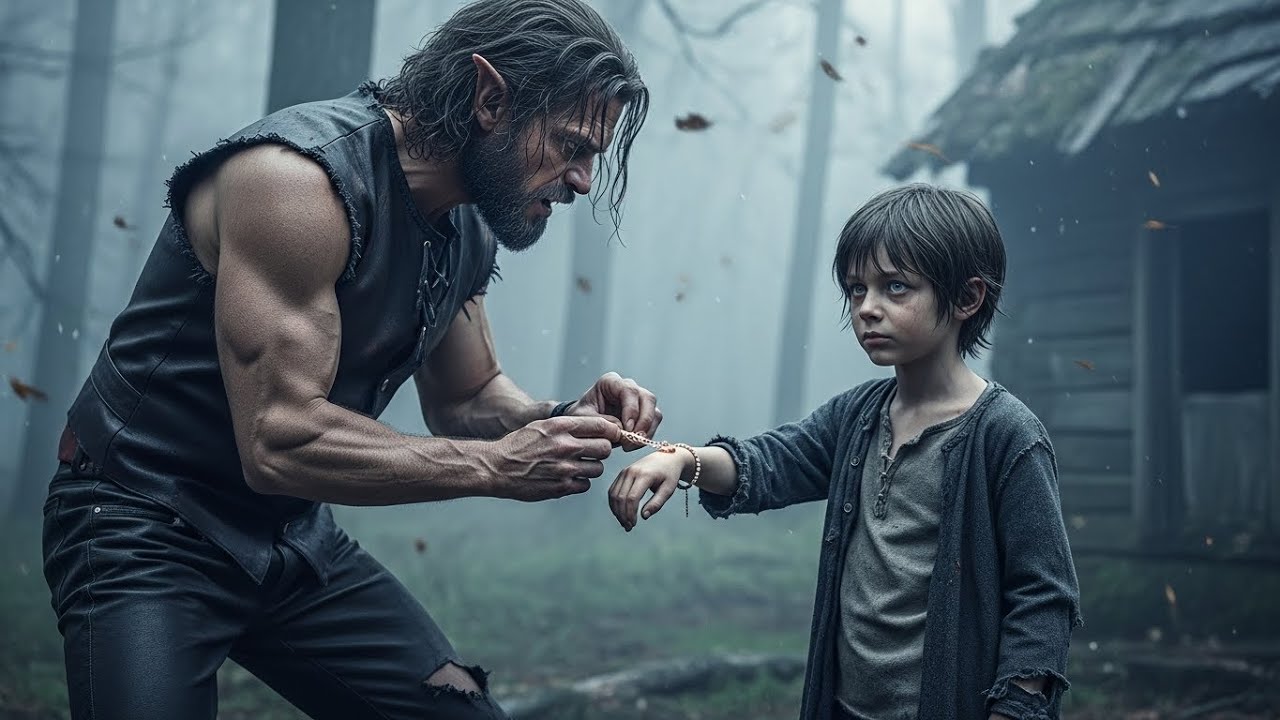 Lupul Alfa vede un băiat flămând cu brățara fiicei lui — și descoperă că băiatul este un vampir…