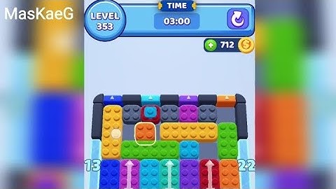 Color Block Jam Level 353 Walkthrough Solution