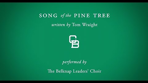 Song of the Pine Trees - by Tom Wraight