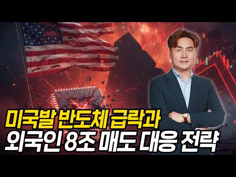 미국발 반도체 급락! 외국인 8조 매도 이후 국내 시장 대응 전략 점검 | 체슬리투자자문 박세익 전무