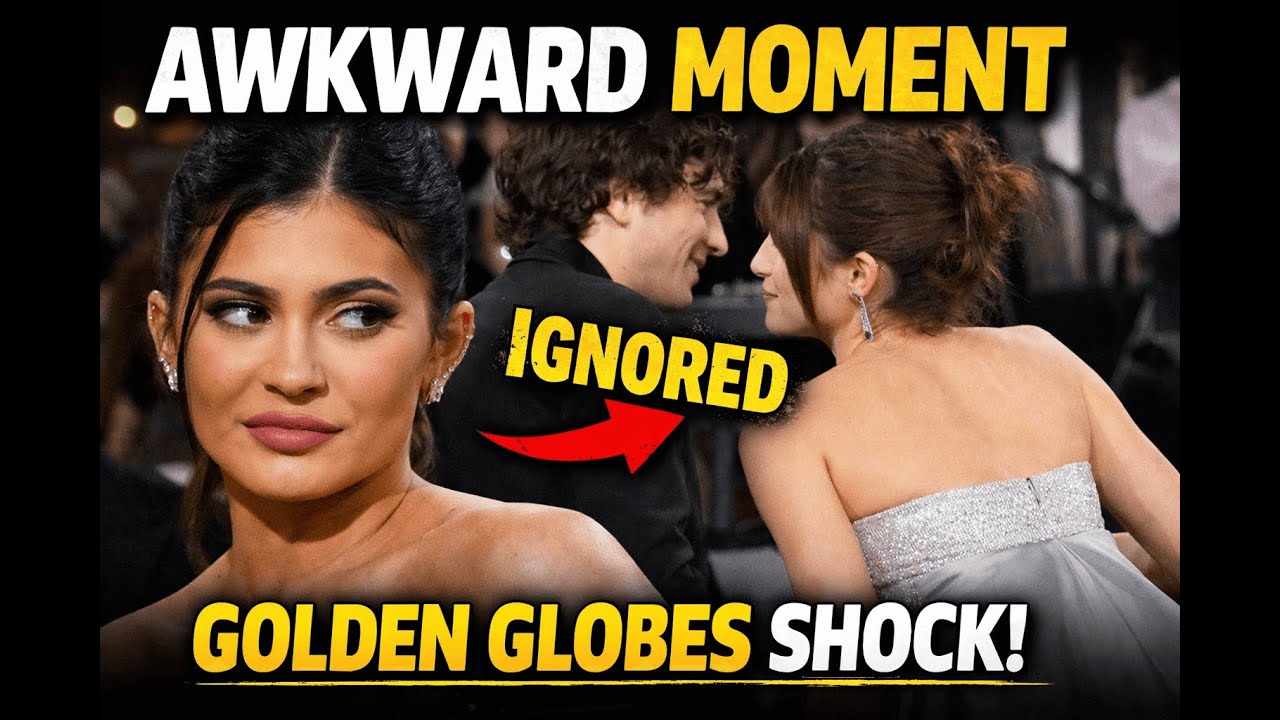 The Awkward Kylie Jenner Moment at the Golden Globes Everyone Is Talking About