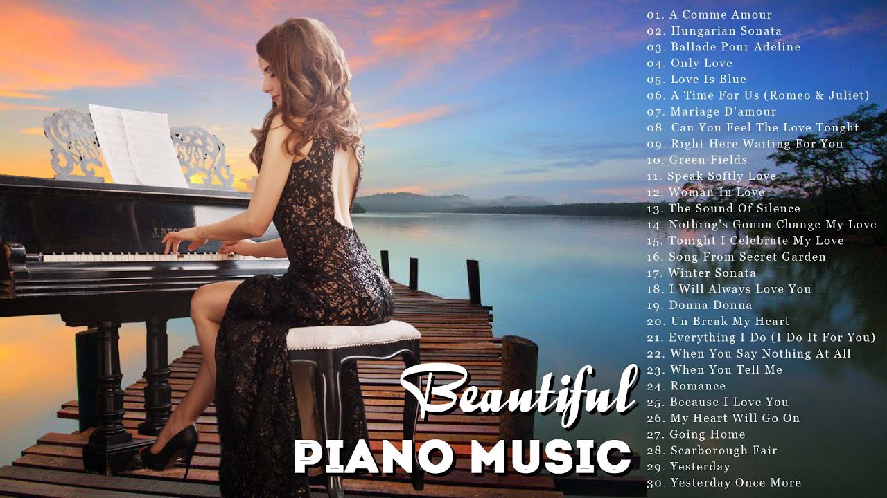 500 Most Beautiful Romantic Piano Music for Stress Relief & StudyThis