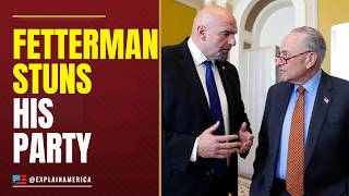 ‘DISGRACE’ — Sen. Fetterman Stuns Chuck Schumer with Party Switch Announcement