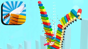 Slice It All ​​- All Levels Gameplay (iOS/Android) Levels 9-12