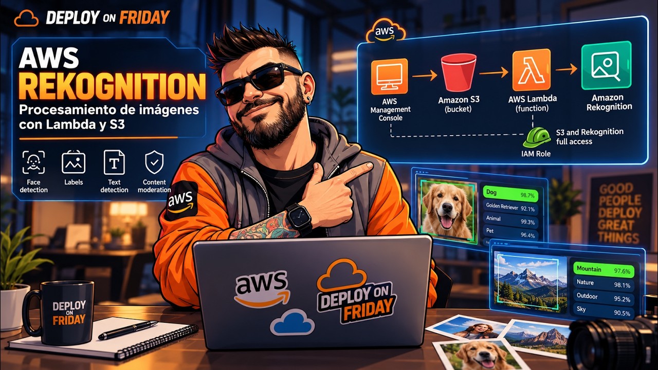 Getting started with Amazon Rekognition using AWS Lambda - YouTube