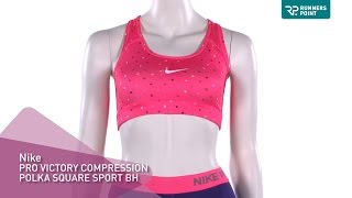 Nike Running PRO VICTORY COMPRESSION POLKA SQUARE BRA