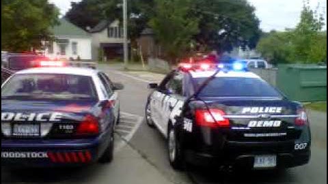Whelen Vs Code 3 RX2700 at Waterloo police service