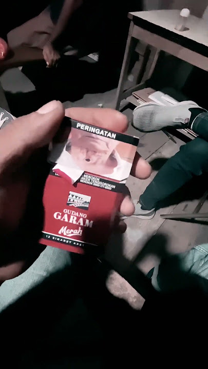Gudang garam merah versi kemasan baru~ #rokok #ggm