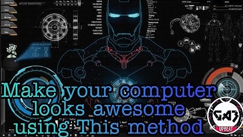 JARVIS+SHIELD| Rainmeter skins PART |||