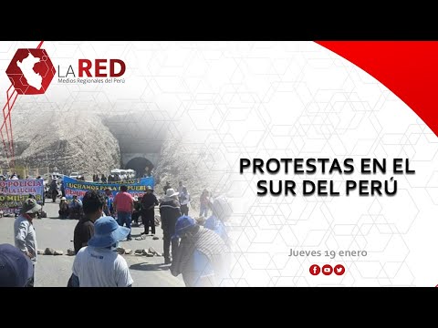 Protestas en el sur del Perú | Red de Medios Regionales del Perú