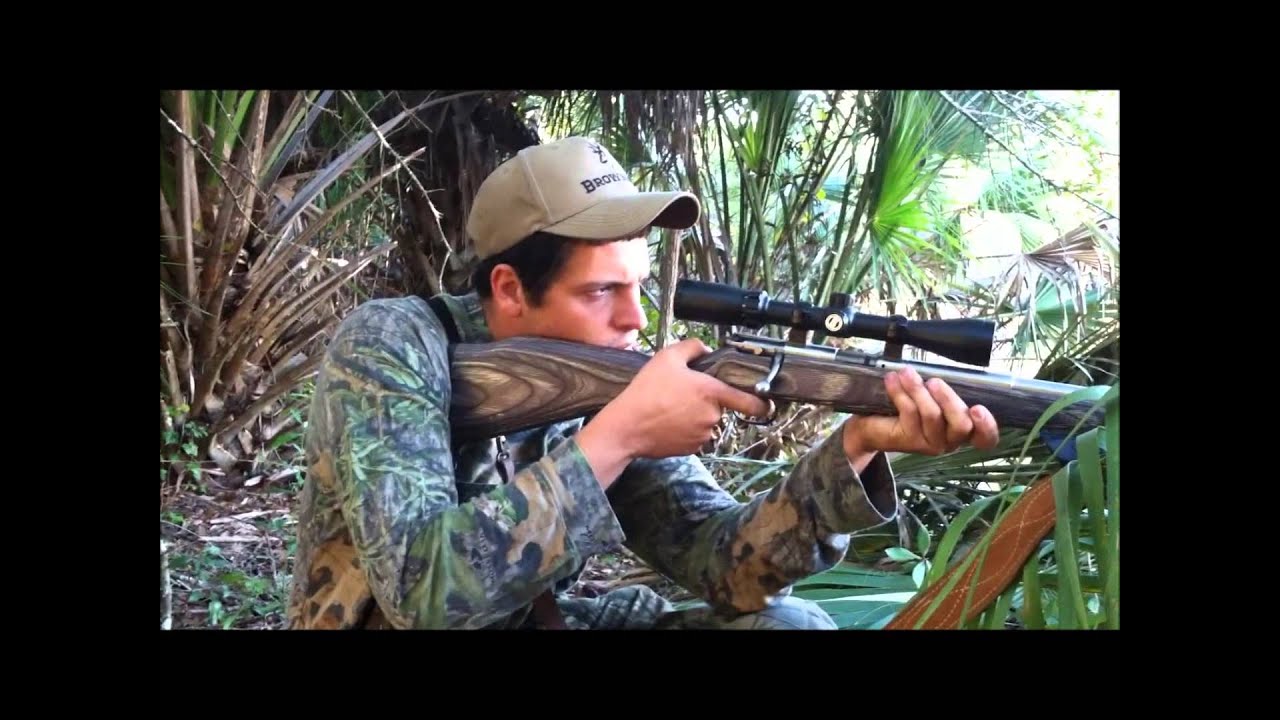 Florida Hog Hunt Savage 17 Hmr