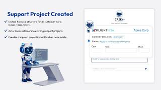 CASEY1 creates the support project