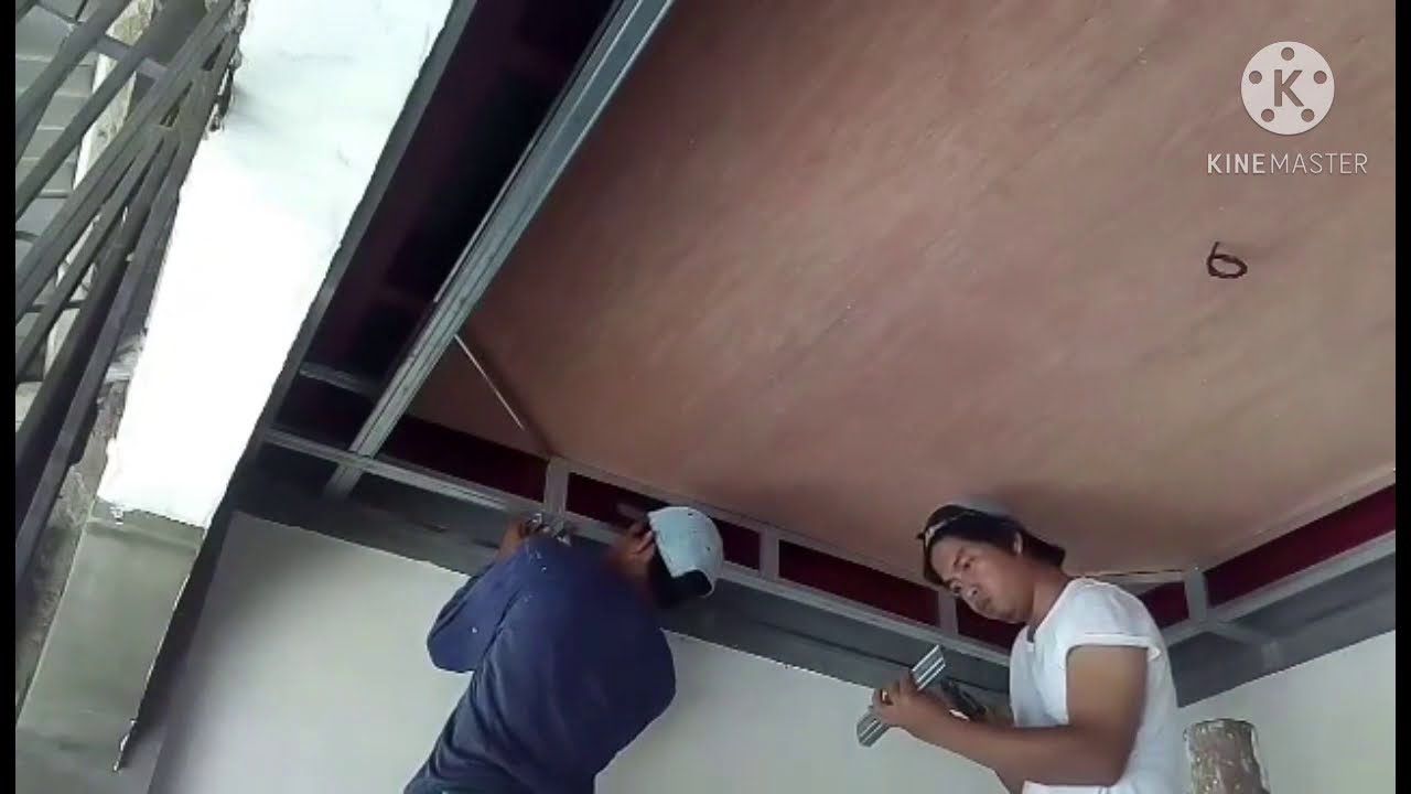 DIY frame installation with false ceiling design part■3 