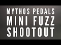 Mythos Pedals Golden Fleece vs High Road Mini vs Au79 Fuzz Pedal Shootout