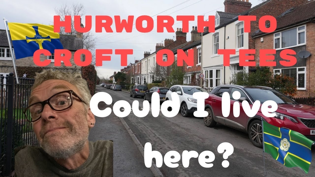 От Хурворта до Крофт-он-Тис. От графства Дарем до Северного Йоркшира! #durham #yorkshire #norther...