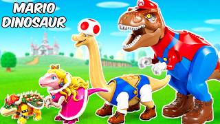 LEGO Dinosaurs Transforming Every Mario Character into Dinosaurs Bricks UP