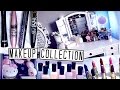 MAKEUP COLLECTION & VANITY TOUR ❤ STORAGE + HOLY GRAIL SKINCARE, NAILS + MORE | lilisimply