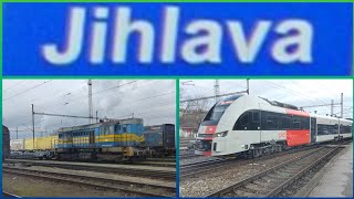 Vlaky Jihlava 15.2. 2024