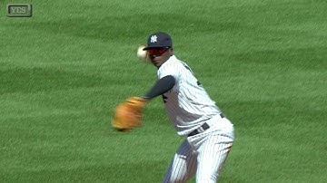 TB@NYY: Gregorius makes great stop to get Forsythe