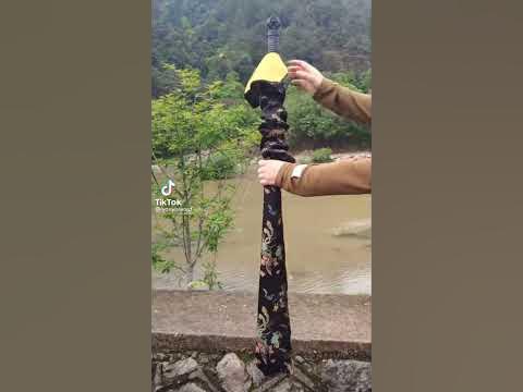 красивая катана - YouTube