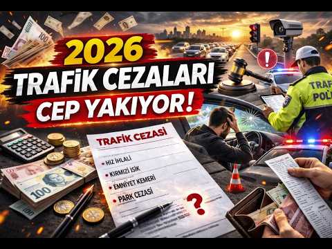 GÜNCEL TRAFİK CEZALARI | Yeni Fiyatlar Üzdü !