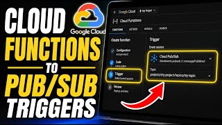 How to connect Google Cloud Functions to Pub Sub triggers - Detailed Guide