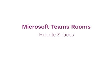 Project Audio Visual explore Microsoft Teams Rooms for Huddle Spaces