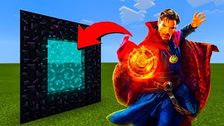 How to Make a PORTAL to DR STRANGE in Minecraft