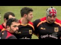 Rugby-EM: Deutschland vs. Spanien (1. Halbzeit)