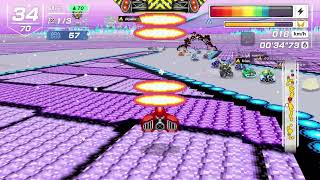 F-Zero 99 - Glitch UFO on Mirror White Land 1