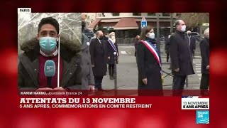 Attentats du 13 novembre : 5 ans après, commémorations en comité restreint