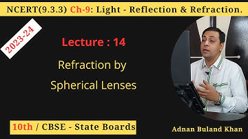 10th: Ch-9: Light: Lec-14: Refraction from spherical lens. #bulandphysics #Physics #class10 #tonk